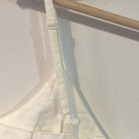 David Bitton White and Purple Embroidered Sun Dress - Picture 6 of 6